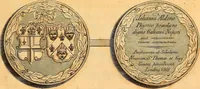 An illustration from An account of the late improvements in galvanism : with a series of curious and interesting experiments performed before the commissioners of the French National Institute, and repeated lately in the anatomical theatres of London (1803)