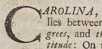 Picture 2 of 2 from An account of the province of Carolina in America. : Together with an abstract of the patent, and several other necessary and useful particulars, to such as have thoughts of transporting themselves thither. (1682), leaf 13