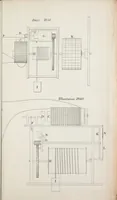 An illustration from An account of some remarkable applications of the electric fluid to the useful arts, by Mr. Alexander Bain : with a vindication of his claim to be the first inventor of the electro-magnetic printing telegraph, and also of the electro-magnetic clock (1843)