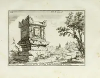 An illustration from Accurata e succinta descrizione topografica delle antichità di Roma (1763)
