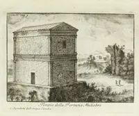 An illustration from Accurata e succinta descrizione topografica delle antichità di Roma (1763)