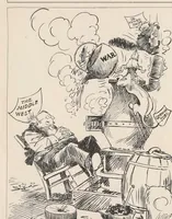 Picture 2 of 15 from Aces and kings : cartoons from the Des Moines Register (1918), leaf 13