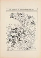 An illustration from Aces and kings : cartoons from the Des Moines Register (1918)