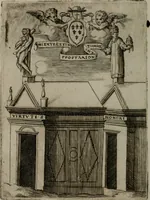 An illustration from Achillis Bocchii Bonon. Symbolicarum quaestionum, de vniuerso genere, quas serio ludebat, libri quinque (1574)