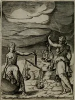 An illustration from Achillis Bocchii Bonon. Symbolicarum quaestionum, de vniuerso genere, quas serio ludebat, libri quinque (1574)