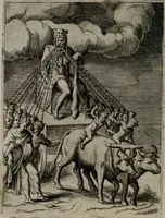 An illustration from Achillis Bocchii Bonon. Symbolicarum quaestionum, de vniuerso genere, quas serio ludebat, libri quinque (1574)