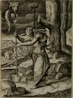 An illustration from Achillis Bocchii Bonon. Symbolicarum quaestionum, de vniuerso genere, quas serio ludebat, libri quinque (1574)