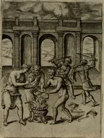 An illustration from Achillis Bocchii Bonon. Symbolicarum quaestionum, de vniuerso genere, quas serio ludebat, libri quinque (1574)