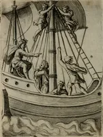 An illustration from Achillis Bocchii Bonon. Symbolicarum quaestionum, de vniuerso genere, quas serio ludebat, libri quinque (1574)