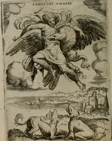 An illustration from Achillis Bocchii Bonon. Symbolicarum quaestionum, de vniuerso genere, quas serio ludebat, libri quinque (1574)