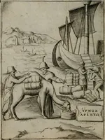 An illustration from Achillis Bocchii Bonon. Symbolicarum quaestionum, de vniuerso genere, quas serio ludebat, libri quinque (1574)