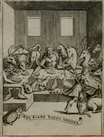 An illustration from Achillis Bocchii Bonon. Symbolicarum quaestionum, de vniuerso genere, quas serio ludebat, libri quinque (1574)