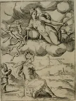 An illustration from Achillis Bocchii Bonon. Symbolicarum quaestionum, de vniuerso genere, quas serio ludebat, libri quinque (1574)