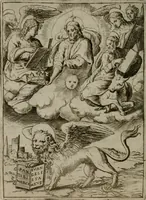 An illustration from Achillis Bocchii Bonon. Symbolicarum quaestionum, de vniuerso genere, quas serio ludebat, libri quinque (1574)