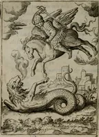 An illustration from Achillis Bocchii Bonon. Symbolicarum quaestionum, de vniuerso genere, quas serio ludebat, libri quinque (1574)