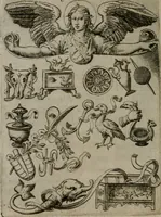 Picture 149 of 153 from Achillis Bocchii Bonon. Symbolicarum quaestionum, de vniuerso genere, quas serio ludebat, libri quinque (1574), leaf 395