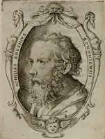 An illustration from Achillis Bocchii Bonon. Symbolicarum quaestionum, de vniuerso genere, quas serio ludebat, libri quinque (1574)