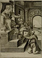 An illustration from Achillis Bocchii Bonon. Symbolicarum quaestionum, de vniuerso genere, quas serio ludebat, libri quinque (1574)