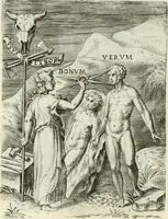 Picture 41 of 165 from Achillis Bocchii bonon. Symbolicarvm qvaestionvm de vniuerso genere, quas serio ludebat, libri qvinqve (1574), leaf 133