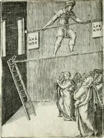 Picture 62 of 165 from Achillis Bocchii bonon. Symbolicarvm qvaestionvm de vniuerso genere, quas serio ludebat, libri qvinqve (1574), leaf 177