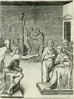 Picture 63 of 165 from Achillis Bocchii bonon. Symbolicarvm qvaestionvm de vniuerso genere, quas serio ludebat, libri qvinqve (1574), leaf 179