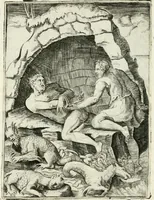 Picture 66 of 165 from Achillis Bocchii bonon. Symbolicarvm qvaestionvm de vniuerso genere, quas serio ludebat, libri qvinqve (1574), leaf 185
