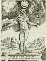 Picture 69 of 165 from Achillis Bocchii bonon. Symbolicarvm qvaestionvm de vniuerso genere, quas serio ludebat, libri qvinqve (1574), leaf 193