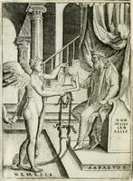 Picture 72 of 165 from Achillis Bocchii bonon. Symbolicarvm qvaestionvm de vniuerso genere, quas serio ludebat, libri qvinqve (1574), leaf 199
