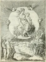 Picture 82 of 165 from Achillis Bocchii bonon. Symbolicarvm qvaestionvm de vniuerso genere, quas serio ludebat, libri qvinqve (1574), leaf 219