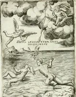 Picture 96 of 165 from Achillis Bocchii bonon. Symbolicarvm qvaestionvm de vniuerso genere, quas serio ludebat, libri qvinqve (1574), leaf 243