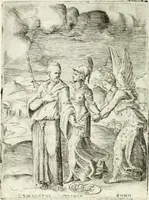 Picture 98 of 165 from Achillis Bocchii bonon. Symbolicarvm qvaestionvm de vniuerso genere, quas serio ludebat, libri qvinqve (1574), leaf 247