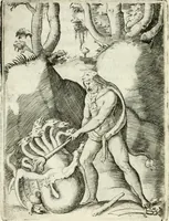 Picture 99 of 165 from Achillis Bocchii bonon. Symbolicarvm qvaestionvm de vniuerso genere, quas serio ludebat, libri qvinqve (1574), leaf 249