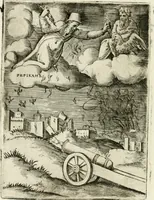 Picture 101 of 165 from Achillis Bocchii bonon. Symbolicarvm qvaestionvm de vniuerso genere, quas serio ludebat, libri qvinqve (1574), leaf 255