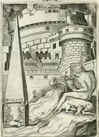 Picture 104 of 165 from Achillis Bocchii bonon. Symbolicarvm qvaestionvm de vniuerso genere, quas serio ludebat, libri qvinqve (1574), leaf 261