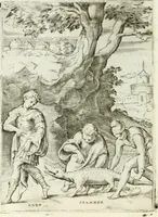 Picture 106 of 165 from Achillis Bocchii bonon. Symbolicarvm qvaestionvm de vniuerso genere, quas serio ludebat, libri qvinqve (1574), leaf 265
