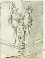 Picture 109 of 165 from Achillis Bocchii bonon. Symbolicarvm qvaestionvm de vniuerso genere, quas serio ludebat, libri qvinqve (1574), leaf 271