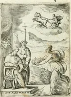 Picture 110 of 165 from Achillis Bocchii bonon. Symbolicarvm qvaestionvm de vniuerso genere, quas serio ludebat, libri qvinqve (1574), leaf 273
