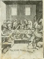 Picture 117 of 165 from Achillis Bocchii bonon. Symbolicarvm qvaestionvm de vniuerso genere, quas serio ludebat, libri qvinqve (1574), leaf 287