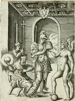 Picture 118 of 165 from Achillis Bocchii bonon. Symbolicarvm qvaestionvm de vniuerso genere, quas serio ludebat, libri qvinqve (1574), leaf 289
