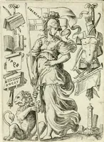 Picture 122 of 165 from Achillis Bocchii bonon. Symbolicarvm qvaestionvm de vniuerso genere, quas serio ludebat, libri qvinqve (1574), leaf 297