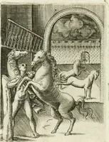 Picture 124 of 165 from Achillis Bocchii bonon. Symbolicarvm qvaestionvm de vniuerso genere, quas serio ludebat, libri qvinqve (1574), leaf 301