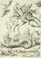 Picture 147 of 165 from Achillis Bocchii bonon. Symbolicarvm qvaestionvm de vniuerso genere, quas serio ludebat, libri qvinqve (1574), leaf 369