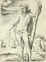 Picture 155 of 165 from Achillis Bocchii bonon. Symbolicarvm qvaestionvm de vniuerso genere, quas serio ludebat, libri qvinqve (1574), leaf 389