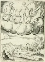 Picture 12 of 165 from Achillis Bocchii bonon. Symbolicarvm qvaestionvm de vniuerso genere, quas serio ludebat, libri qvinqve (1574), leaf 75