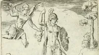 Picture 13 of 165 from Achillis Bocchii bonon. Symbolicarvm qvaestionvm de vniuerso genere, quas serio ludebat, libri qvinqve (1574), leaf 77