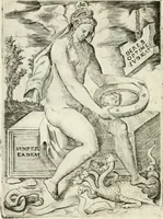 Picture 16 of 165 from Achillis Bocchii bonon. Symbolicarvm qvaestionvm de vniuerso genere, quas serio ludebat, libri qvinqve (1574), leaf 81