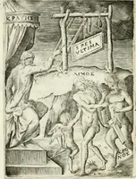 Picture 18 of 165 from Achillis Bocchii bonon. Symbolicarvm qvaestionvm de vniuerso genere, quas serio ludebat, libri qvinqve (1574), leaf 85