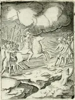 Picture 21 of 165 from Achillis Bocchii bonon. Symbolicarvm qvaestionvm de vniuerso genere, quas serio ludebat, libri qvinqve (1574), leaf 91