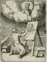 Picture 29 of 157 from Achillis Bocchii Bonon. Symbolicarum quaestionum, de vniuerso genere, quas serio ludebat, libri quinque (1574), leaf 107