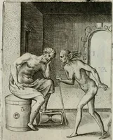 An illustration from Achillis Bocchii Bonon. Symbolicarum quaestionum, de vniuerso genere, quas serio ludebat, libri quinque (1574)